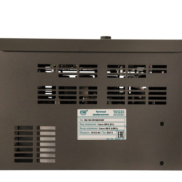Частотный преобразователь ESQ-760-4T0150G/0185P 15/18.5кВт, 380В — изображение 2
