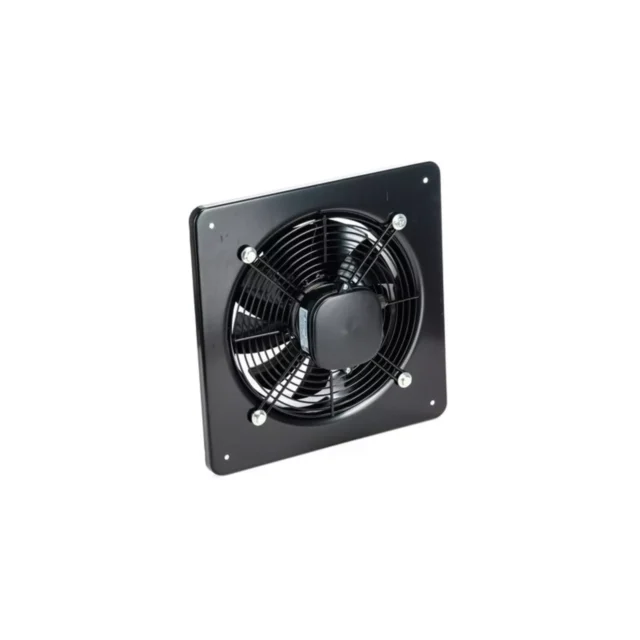 Вентилятор осевой ESQ YWF4D-450B-B0 (с настенной панелью, нагнетание, 380В)