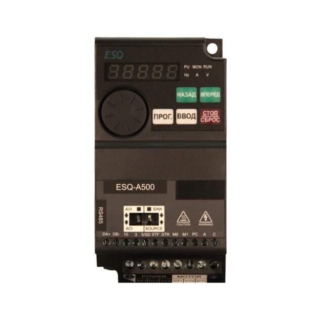 Частотный преобразователь ESQ-A500-021-0.4K 0.4кВт 200-240В — изображение 4