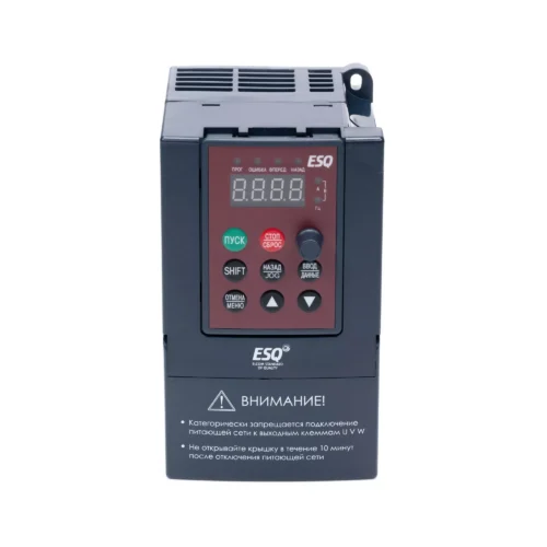 Частотный преобразователь ESQ-A200-2S0037 3.7кВт 200-260В (для однофазного двигателя)