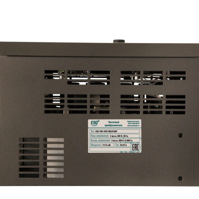 Частотный преобразователь ESQ-760-4T0110G/0150P 11/15кВт, 380В — изображение 3