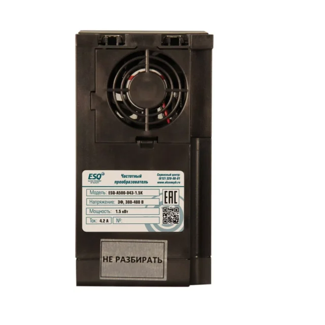 Частотный преобразователь ESQ-A500-043-1.5K 1.5кВт 380-480В — изображение 3