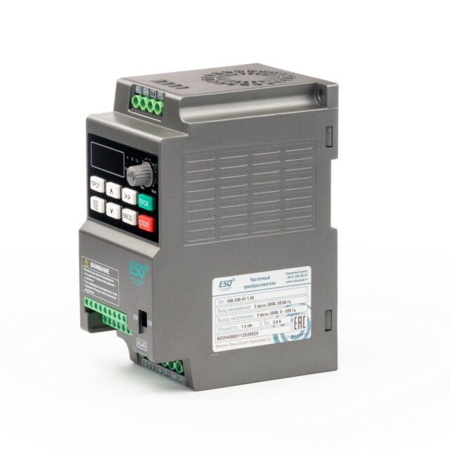 Частотный преобразователь ESQ-230-4T-1.5K 1.5кВт, 380В — изображение 11