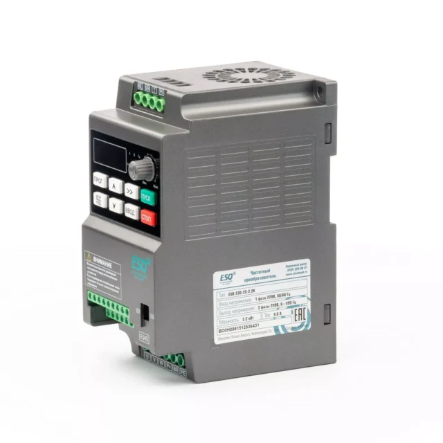 Частотный преобразователь ESQ-230-2S-2.2K 2.2кВт, 220В — изображение 11