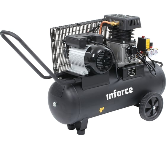 Ременной компрессор (50 л; 8 бар; 450 л/мин) Inforce BCX-50L 04-06-30 — изображение 2