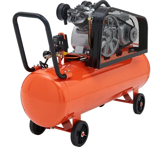 Ременной компрессор (100 л; 10 бар; 430 л/мин) Gigant BCL-100 — изображение 9