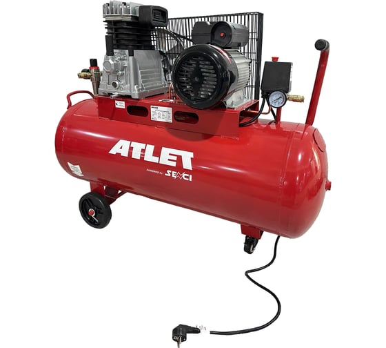 Поршневой масляный Компрессор (100 л, 10 бар, 300 л/мин) ATLET SC270-100L — изображение 5
