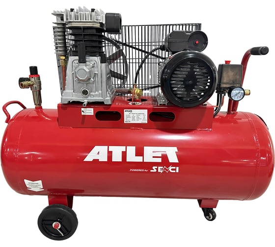 Поршневой масляный Компрессор (100 л, 10 бар, 300 л/мин) ATLET SC270-100L