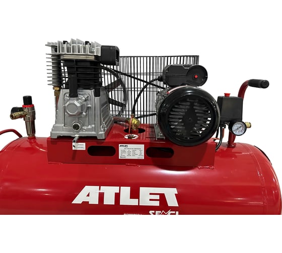 Поршневой масляный Компрессор (100 л, 10 бар, 300 л/мин) ATLET SC270-100L — изображение 3
