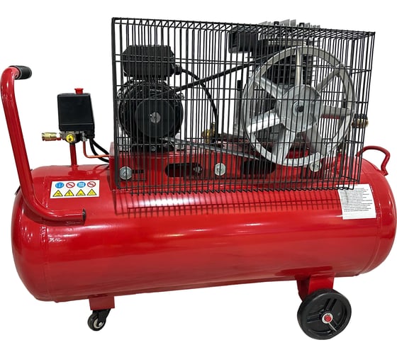 Поршневой масляный Компрессор (100 л, 10 бар, 300 л/мин) ATLET SC270-100L — изображение 6