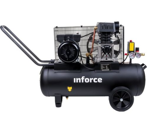Ременной компрессор (50 л; 8 бар; 450 л/мин) Inforce BCX-50L 04-06-30
