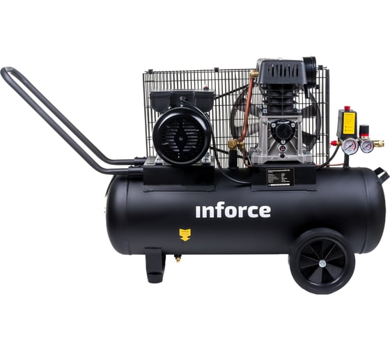 Ременной компрессор (50 л; 8 бар; 450 л/мин) Inforce BCX-50L 04-06-30